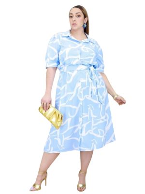 Vestido satin flores