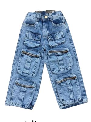 Pantalon de mezclilla oversize