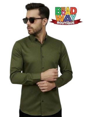 Camisa de vestir manga larga